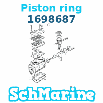 Buy 1698687 Piston ring Volvo Penta parts 1698687 Piston ring Volvo Penta
