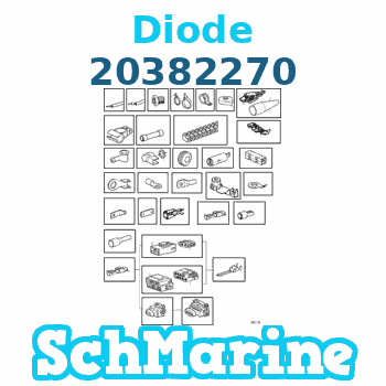 Buy 20382270 Diode Volvo Penta parts 20382270 Diode Volvo Penta