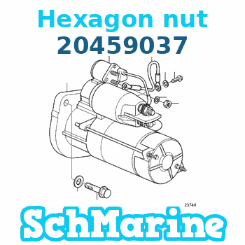 Buy 20459037 Hexagon nut Volvo Penta parts 20459037 Hexagon nut Volvo Penta