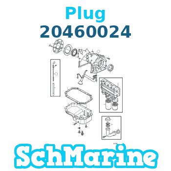 Buy 20460024 Plug Volvo Penta parts 20460024 Plug Volvo Penta