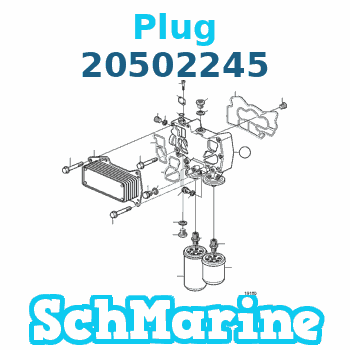Buy 20502245 Plug Volvo Penta parts 20502245 Plug Volvo Penta