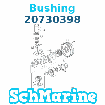 Buy 20730398 Bushing Volvo Penta parts 20730398 Bushing Volvo Penta