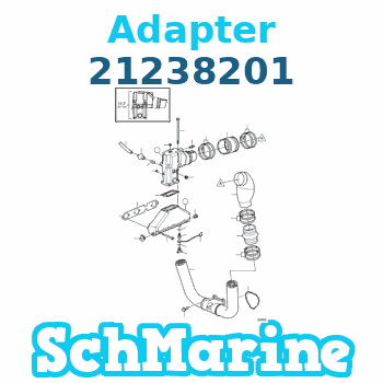Buy 21238201 Adapter Volvo Penta parts 21238201 Adapter Volvo Penta