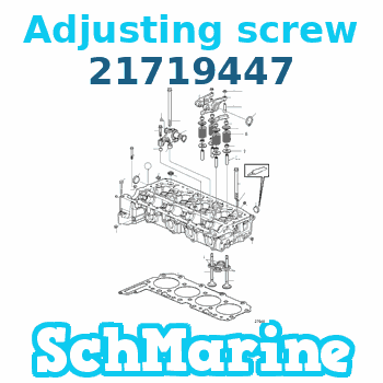 Buy 21719447 Adjusting screw Volvo Penta parts 21719447 Adjusting screw Volvo Penta