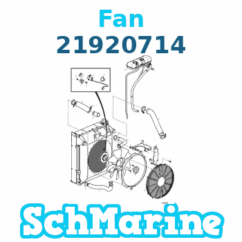 Buy 21920714 Fan Volvo Penta parts 21920714 Fan Volvo Penta