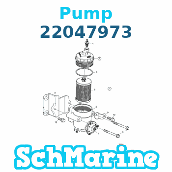 Buy 22047973 Pump Volvo Penta parts 22047973 Pump Volvo Penta