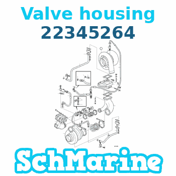 Buy 22345264 Valve housing Volvo Penta parts 22345264 Valve housing Volvo Penta