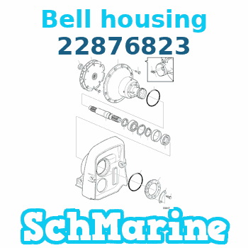 Buy 22876823 Bell housing Volvo Penta parts 22876823 Bell housing Volvo Penta