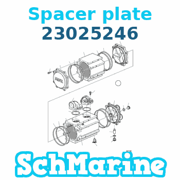 Buy 23025246 Spacer plate Volvo Penta parts 23025246 Spacer plate Volvo Penta