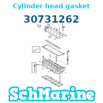 Buy 30731262 Cylinder head gasket Volvo Penta parts 30731262 Cylinder head gasket Volvo Penta