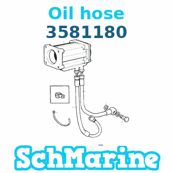 Buy 3581180 Oil hose Volvo Penta parts 3581180 Oil hose Volvo Penta