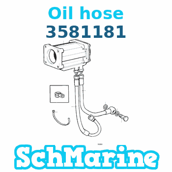Buy 3581181 Oil hose Volvo Penta parts 3581181 Oil hose Volvo Penta
