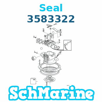 Buy 3583322 Seal Volvo Penta parts 3583322 Seal Volvo Penta