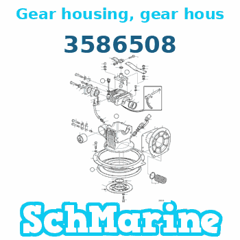 Buy 3586508 Gear housing, gear housing Volvo Penta parts 3586508 Gear housing, gear housing Volvo Penta
