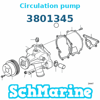 Buy 3801345 Circulation pump Volvo Penta parts 3801345 Circulation pump Volvo Penta