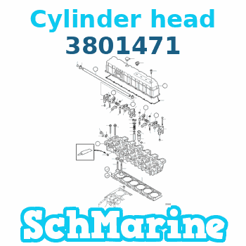 Buy 3801471 Cylinder head Volvo Penta parts 3801471 Cylinder head Volvo Penta