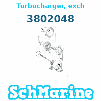 Buy 3802048 Turbocharger, exch Volvo Penta parts 3802048 Turbocharger, exch Volvo Penta
