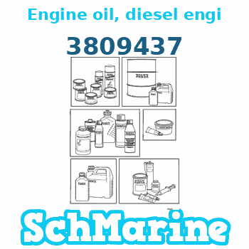 Buy 3809437 Engine oil, diesel engines Volvo Penta parts 3809437 Engine oil, diesel engines Volvo Penta