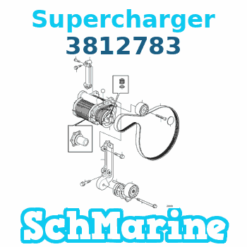 Buy 3812783 Supercharger Volvo Penta parts 3812783 Supercharger Volvo Penta