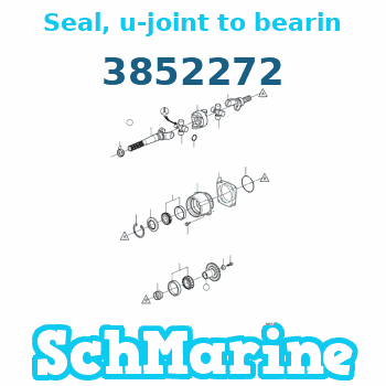 Buy 3852272 Seal, u-joint to bearing carrier Volvo Penta parts 3852272 Seal, u-joint to bearing carrier Volvo Penta