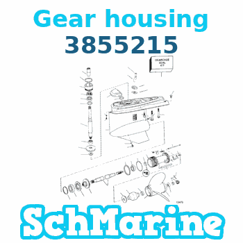 Buy 3855215 Gear housing Volvo Penta parts 3855215 Gear housing Volvo Penta