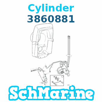 Buy 3860881 Cylinder Volvo Penta parts 3860881 Cylinder Volvo Penta