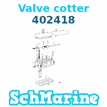 Buy 402418 Valve cotter Volvo Penta parts 402418 Valve cotter Volvo Penta