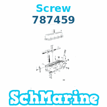 Buy 787459 Screw Volvo Penta parts 787459 Screw Volvo Penta
