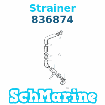 Buy 836874 Strainer Volvo Penta parts 836874 Strainer Volvo Penta