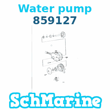 Buy 859127 Water pump Volvo Penta parts 859127 Water pump Volvo Penta