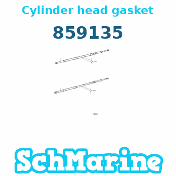 Buy 859135 Cylinder head gasket Volvo Penta parts 859135 Cylinder head gasket Volvo Penta