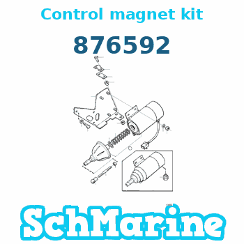 Buy 876592 Control magnet kit Volvo Penta parts 876592 Control magnet kit Volvo Penta