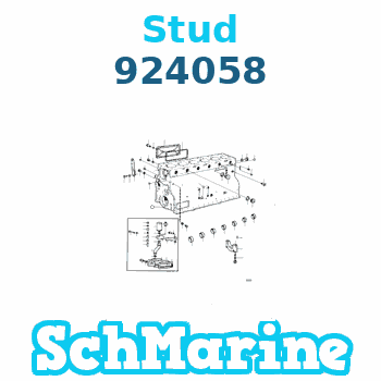 Buy 924058 Stud Volvo Penta parts 924058 Stud Volvo Penta