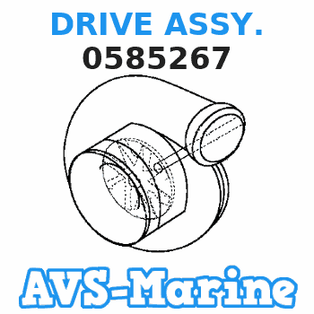 0585267 DRIVE ASSY. EVINRUDE