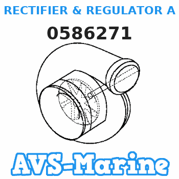 0586271 RECTIFIER & REGULATOR ASSY. EVINRUDE
