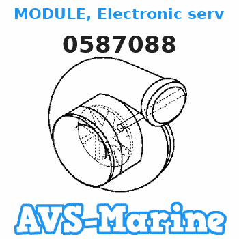 0587088 MODULE, Electronic servo (ESM) EVINRUDE