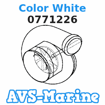 0771226 Color White EVINRUDE