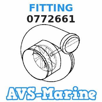 0772661 FITTING EVINRUDE