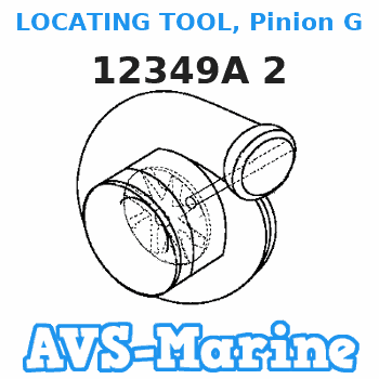 12349A 2 LOCATING TOOL, Pinion Gear Force