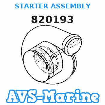 820193 STARTER ASSEMBLY Force