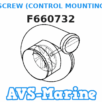 F660732 SCREW (CONTROL MOUNTING) Force
