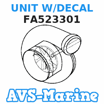 FA523301 UNIT W/DECAL Force