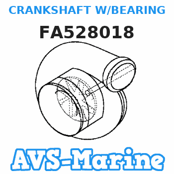 FA528018 CRANKSHAFT W/BEARING Force