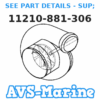 11210-881-306 SEE PART DETAILS - SUP; GASKET, OIL PAN (Honda Code 4365482). Honda