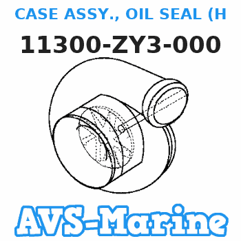 11300-ZY3-000 CASE ASSY., OIL SEAL (Honda Code 6989255). Honda