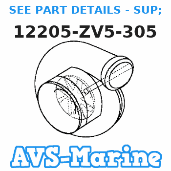 12205-ZV5-305 SEE PART DETAILS - SUP; GUIDE, VALVE (OS 0.52) (Honda Code 3783230). Honda