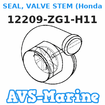 12209-ZG1-H11 SEAL, VALVE STEM (Honda Code 2821528). Honda