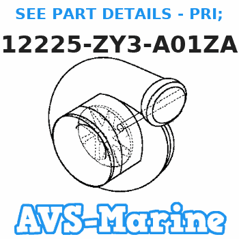 12225-ZY3-A01ZA SEE PART DETAILS - PRI; CYLINDER HEAD-CAM ASSY. *NH8* (DARK GRAY) Honda