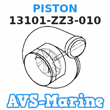 13101-ZZ3-010 PISTON Honda