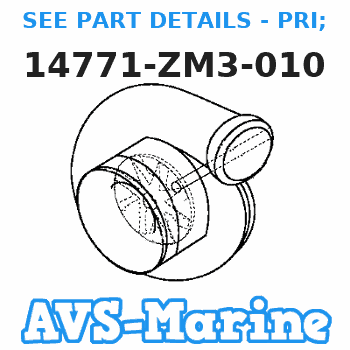 14771-ZM3-010 SEE PART DETAILS - PRI; RETAINER, VALVE SPRING (Honda Code 6133110). Honda